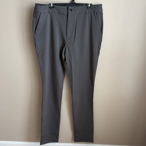 True Classic Travel Chino Men’s gray slim stretch dress pants slacks 38 x 36 NEW